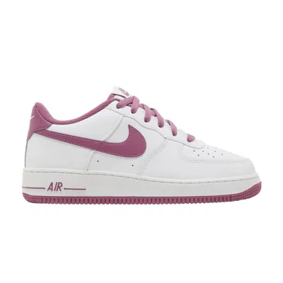 Pre-owned Nike Air Force 1 '06 Gs 'white Light Bordeaux' | Kid's Size 7