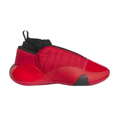 Pre-owned Adidas Originals Adidas Harden Vol. 7 J 'scarlet' | Red | Kid's Size 4