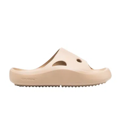 Pre-owned Off-white Meteor Slip-on Sliders 'camel' | Cream | Men's Size 43