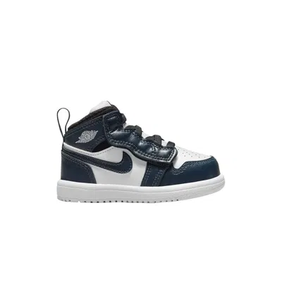 Pre-owned Air Jordan 1 Mid Td 'armory Navy' | Blue | Infant Size 3