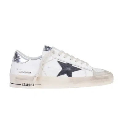 Pre-owned Golden Goose Stardan 'white Grey Silver' | Men's Size 41