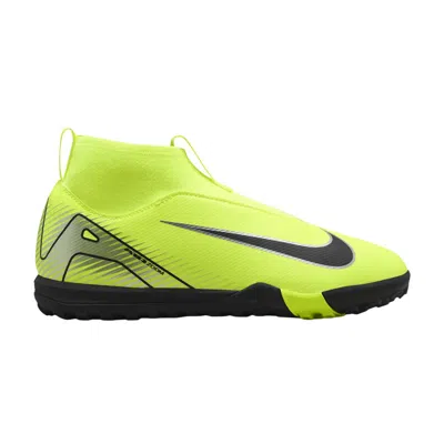 Pre-owned Nike Zoom Mercurial Superfly 10 Academy Tf Gs 'mad Voltage Pack' | Green | Kid's Size 3