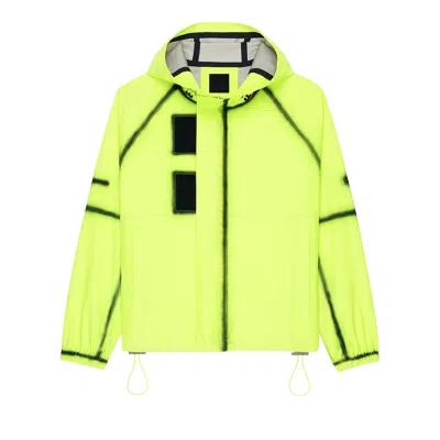 Pre-owned Givenchy Printed Raglan Windbreaker 'lemonade' | Yellow | Men's Size 46