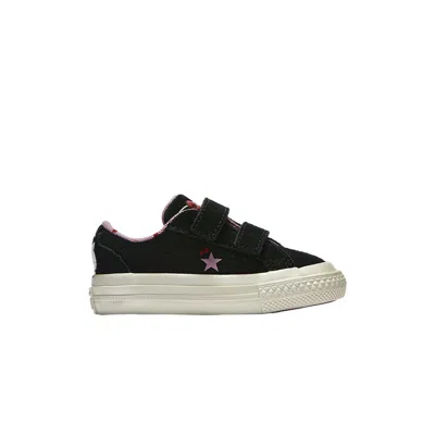 Pre-owned Converse Hello Kitty X One Star 2v Suede Low Top Td 'black' | Infant Size 3