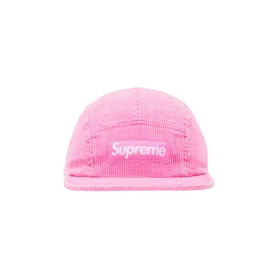 Pre-owned Supreme Corduroy Camp Cap 'pink' | Men's Size Onesize