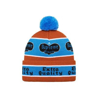 Pre-owned Supreme Extra Quality Beanie 'rust' | Multi-color | Men's Size Onesize