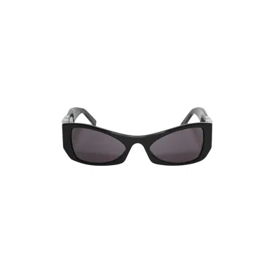 Pre-owned Givenchy Diagonal Sunglasses 'shiny Black/smoke' | Men's Size Onesize