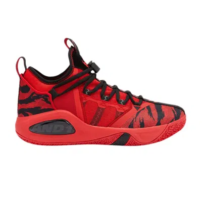 Pre-owned And1 Attack 2.0 Low 'red Black' | Men's Size 10.5