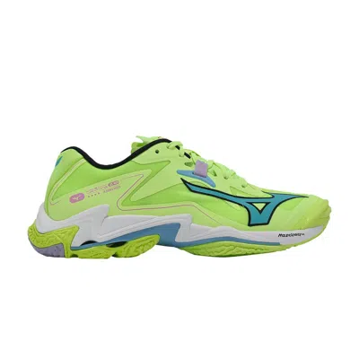 Pre-owned Mizuno Wave Lightning Z8 'neo Lime Splish Splash' | Green | Men's Size 11.5