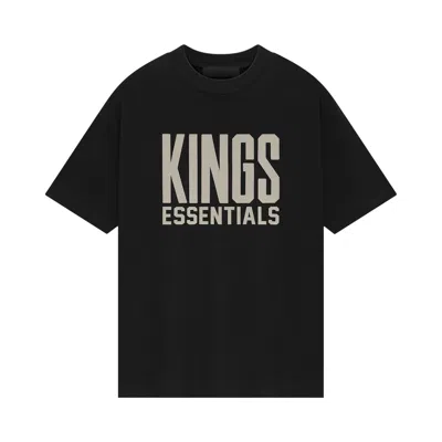 Pre-owned Essentials Fear Of God  Kings Tee 'black' | Men's Size Xxl
