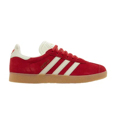 Pre-owned Adidas Originals Adidas Wmns Gazelle 'scarlet Aluminum' | Red | Women's Size 8