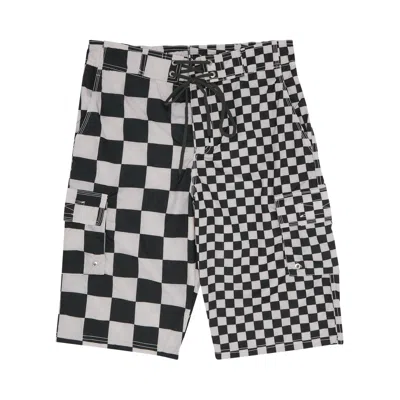 Pre-owned Erl Printed Swimshorts 'checker' | Multi-color | Men's Size Xl