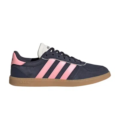 Pre-owned Adidas Originals Adidas Wmns Breaknet Sleek 'shadow Navy Pink Spark' | Blue | Women's Size 6.5