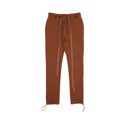 Pre-owned Fear Of God Sixth Collection Relaxed Sweatpants 'rust' | Brown | Men's Size S