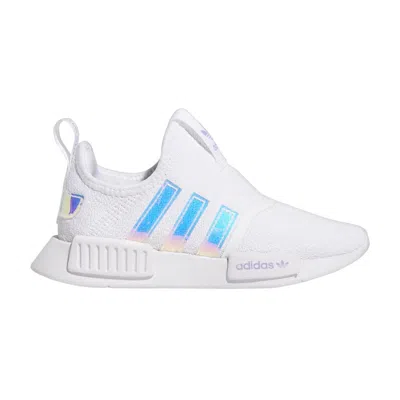 Pre-owned Adidas Originals Adidas Nmd 360 Little Kid 'white Iridescent' | Kid's Size 3