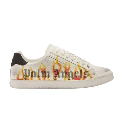 Pre-owned Palm Angels Palm One 'distressed - Flames' | White | Men's Size 44