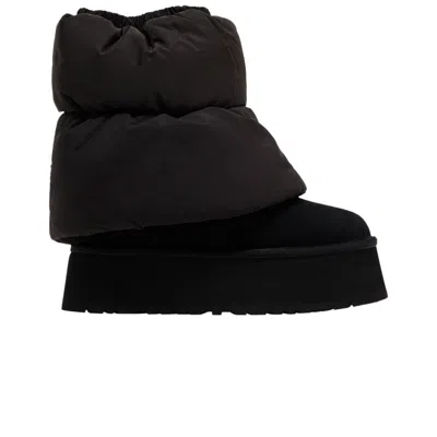 Pre-owned Ugg Wmns Classic Mini Dipper Puffer 'black' | Women's Size 6