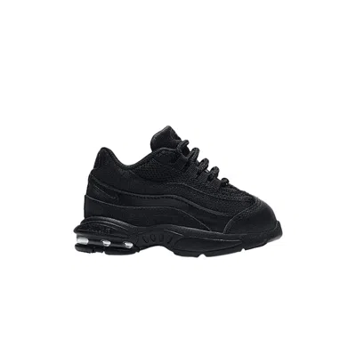 Pre-owned Nike Air Max 95 Td 'triple Black' | Infant Size 10