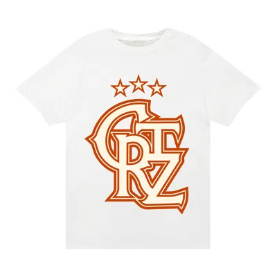 Pre-owned Corteiz Crtz Crest Tee 'white' | Men's Size S