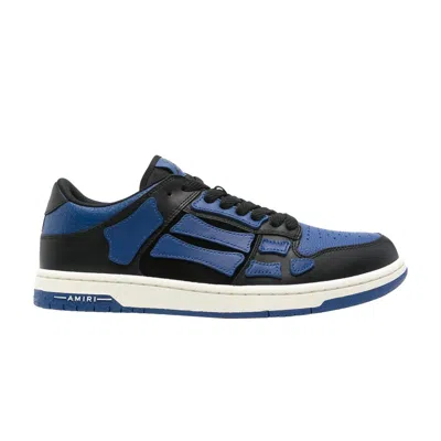 Pre-owned Amiri Skel Top Low 'black True Blue' | Men's Size 41