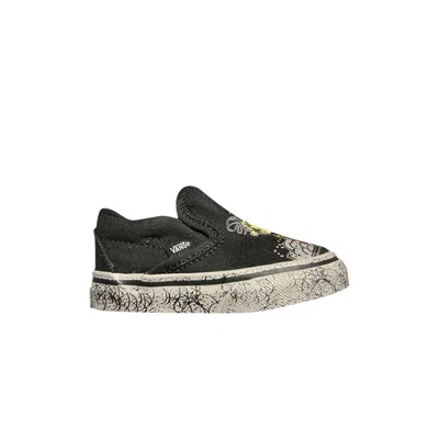 Pre-owned Vans Peanuts X Classic Slip-on Toddler 'pig-pen' | Black | Infant Size 4