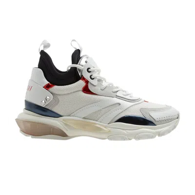 Pre-owned Valentino Garavani Valentino Valentino Bounce 'white Red Blue' | Men's Size 40