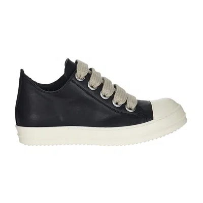 Pre-owned Rick Owens Concordians Jumbo Laced Low 'black Milk' | Men's Size 42