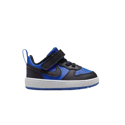 Pre-owned Nike Court Borough Low Recraft Td 'game Royal Black' | Blue | Infant Size 10