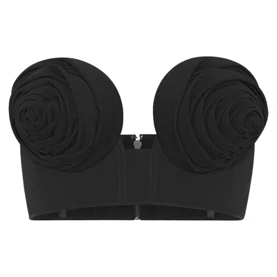 Pre-owned Jean Paul Gaultier Conical Cup Bra 'black' | Women's Size 36