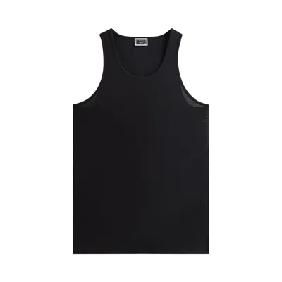 Pre-owned Kith Pointelle Mesh Spencer Tank 'black' | Men's Size Xl