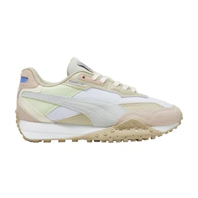Pre-owned Puma Blacktop Rider Bts Big Kid 'dewdrop Rose Quartz' | Cream | Kid's Size 5 In White