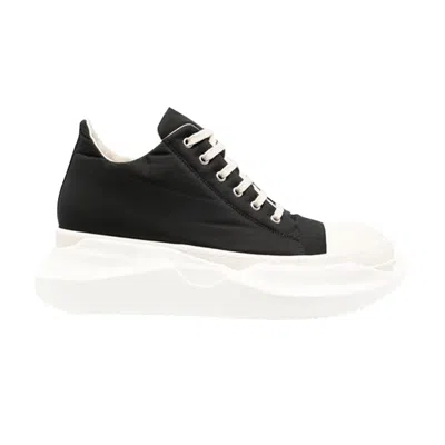 Pre-owned Rick Owens Drkshdw Strobe Cotton Nylon Abstract Low 'black Milk' | Men's Size 41
