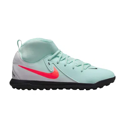 Pre-owned Nike Phantom Luna 2 Club Tf Gs 'mad Energy Pack' | Teal | Kid's Size 1 In Blue