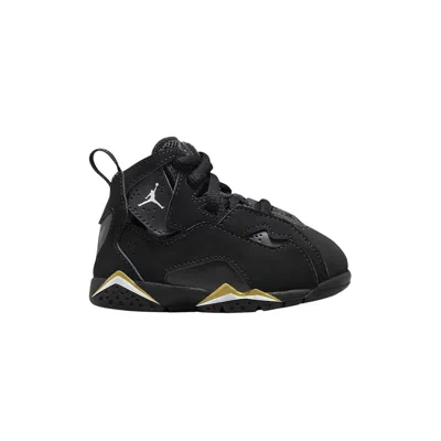 Pre-owned Air Jordan Jordan True Flight Td 'black Metallic Gold' 2023 | Infant Size 7