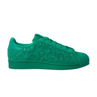 Pre-owned Adidas Originals Adidas Superstar J 'green' | Kid's Size 6