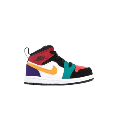 Pre-owned Air Jordan 1 Mid Td 'multi-color' | Infant Size 4