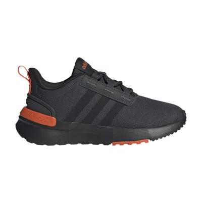 Pre-owned Adidas Originals Adidas Racer Tr21 Big Kid 'carbon Semi Impact Orange' | Black | Kid's Size 6.5