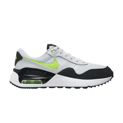 Pre-owned Nike Air Max Systm Gs 'white Volt' | Kid's Size 6