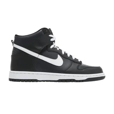 Pre-owned Nike Dunk High Gs 'anthracite White' | Black | Kid's Size 6.5