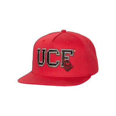 Pre-owned Cactus Jack By Travis Scott X Mitchell & Ness University Of Central Florida Hat 'red' | Men's Size O