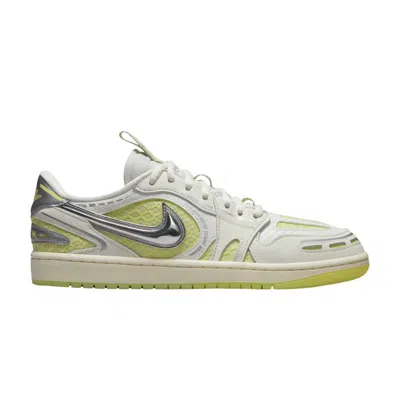 Pre-owned Air Jordan Wmns  1 Low Method Of Make V3 'sail Luminous Green' | White | Women's Size 8