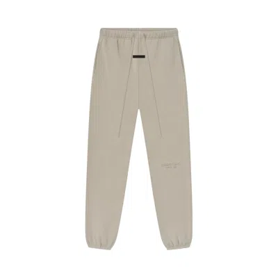 Pre-owned Essentials Fear Of God  Vintage Fleece Sweatpant 'timber' | Cream | Men's Size L In White