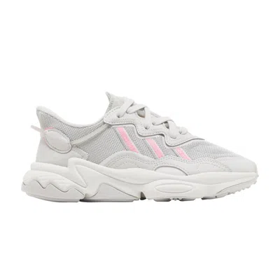 Pre-owned Adidas Originals Adidas Ozweego J 'grey Beam Pink' | Kid's Size 3.5 In Gray