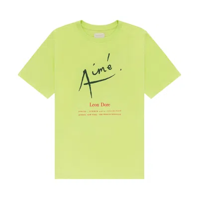 Pre-owned Aimé Leon Dore Gallery Tee 'sharp Green' | Men's Size Xxl