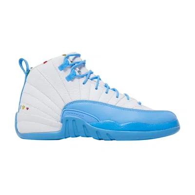 Pre-owned Air Jordan 12 Retro Gs 'emoji' | White | Kid's Size 6