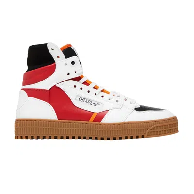 Pre-owned Off-white Off-court 3.0 High 'white Red Gum' | Men's Size 42