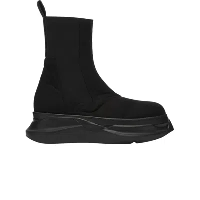 Pre-owned Rick Owens Drkshdw Gethsemane Beatle Abstract Boots 'triple Black' | Men's Size 39