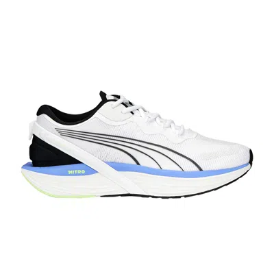 Pre-owned Puma Wmns Run Xx Nitro 'white Black Elektro Purple' | Women's Size 10