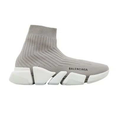 Pre-owned Balenciaga Wmns Speed 2.0 'light Grey' | Women's Size 39 In Gray