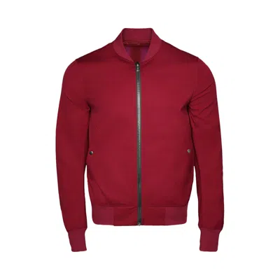 Pre-owned Rick Owens Reversible Bomber Jacket 'fuchsia/fuchsia Plaid' | Pink | Men's Size 48